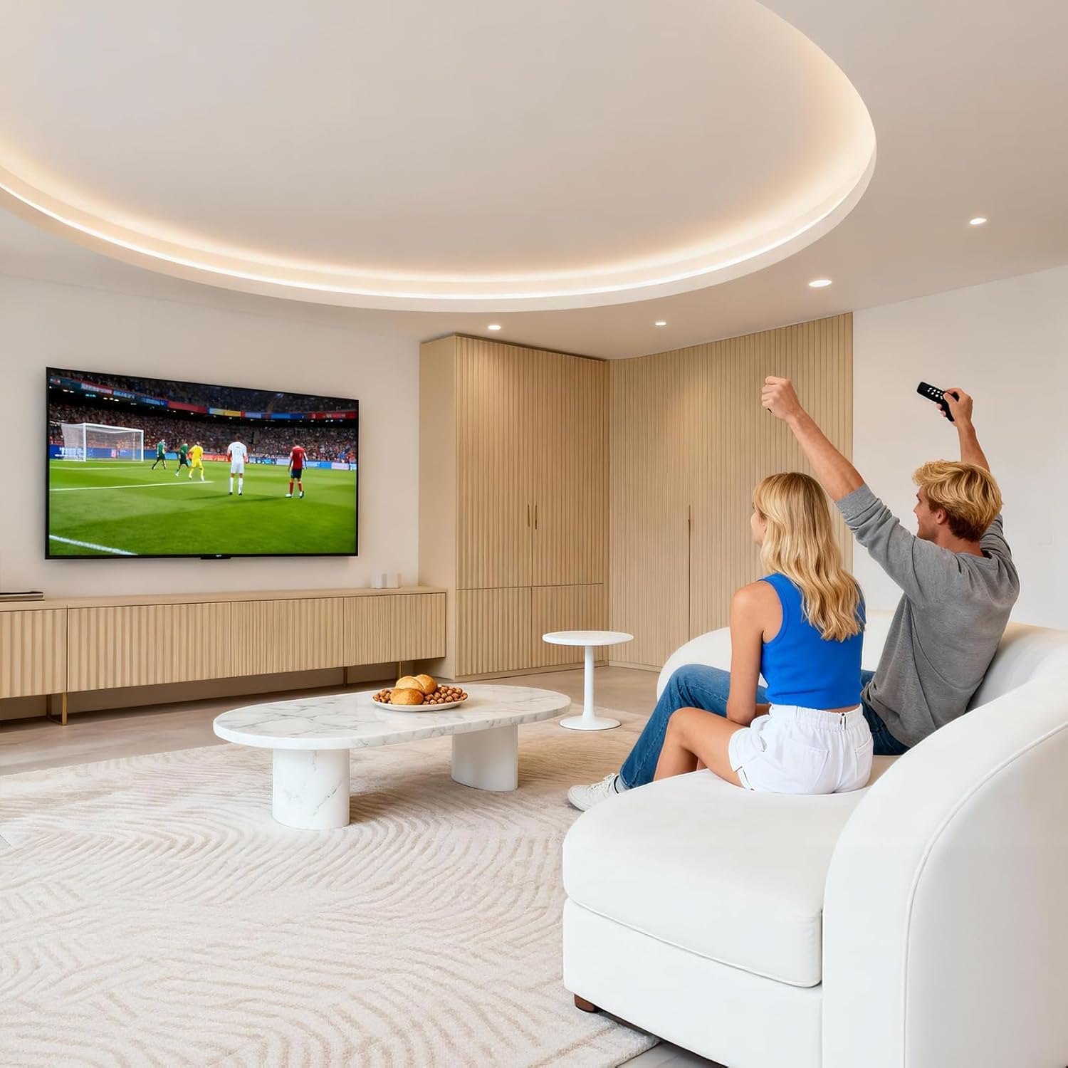 Thumbnail 6 de HOME VISION HV8401 Fixed TV Wall Bracket 45kg