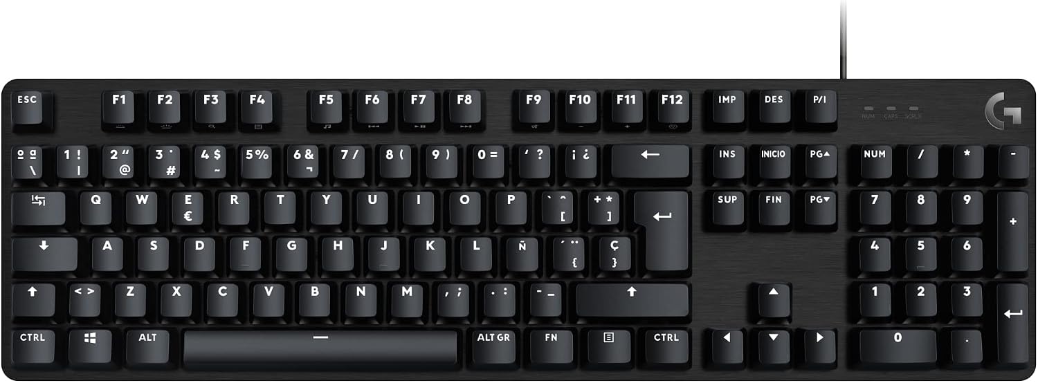 Detalle de Logitech G413 SE teclado mecánico 104 teclas