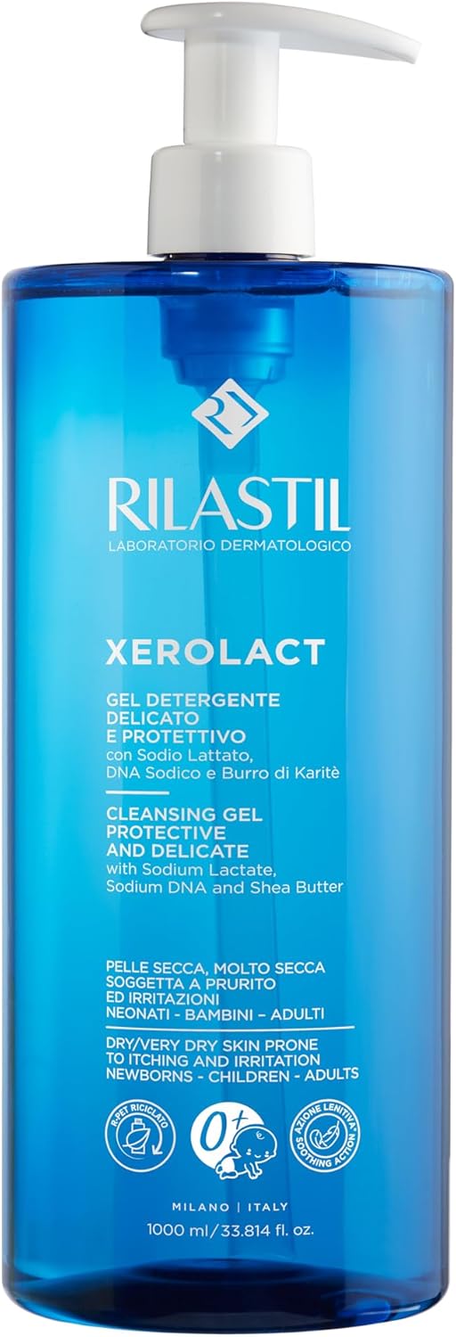 Detalle de Xerolact Gel Detergente: protezione della pelle per neonati, bambini e adulti