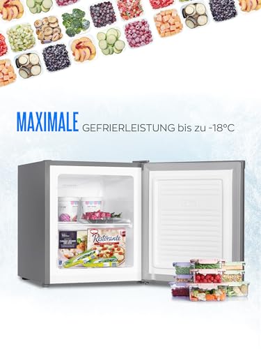 Detalle de HEINRICH´S Mini Gefrierschrank 33L – leise, kompakt und flexibel einsetzbar