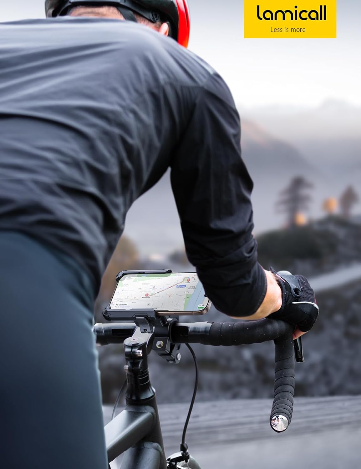 Thumbnail 6 de Lamicall Fahrrad Handyhalterung 360° Drehung