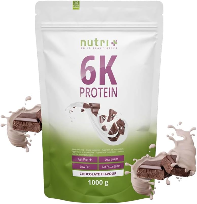 Detalle 2 de Nutri + Proteinshake Schokolade 1 kg Proteinpulver