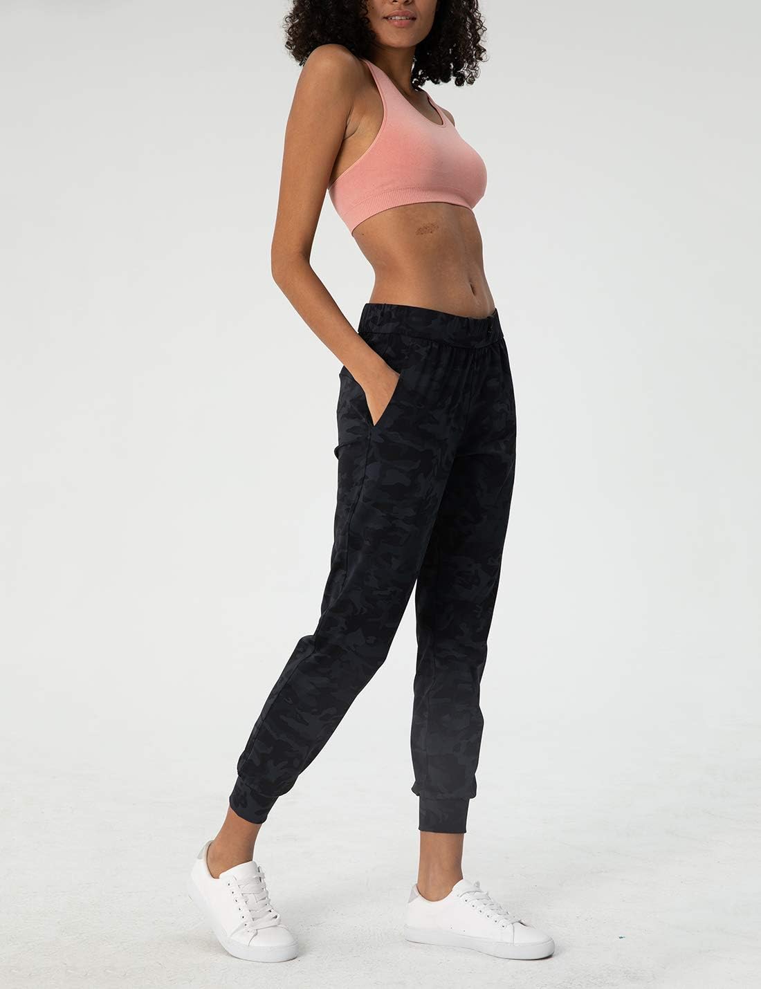 Detalle de AJISAI Women's Joggers Drawstring Pockets Lounge Pants