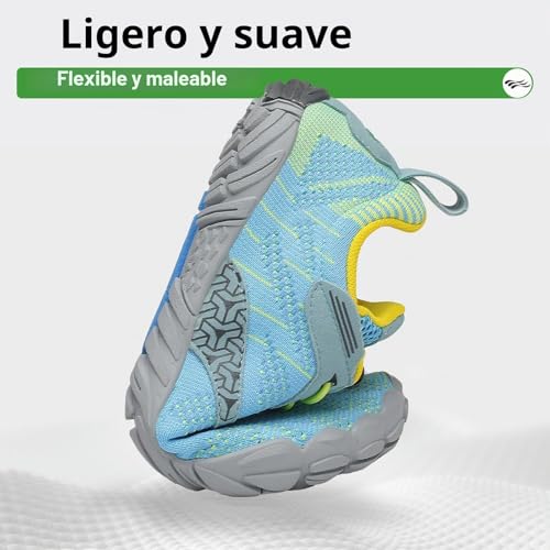 Detalle de SAGUARO Barefoot: Zapatillas de Trail y Agua Minimalistas para Hombre y Mujer