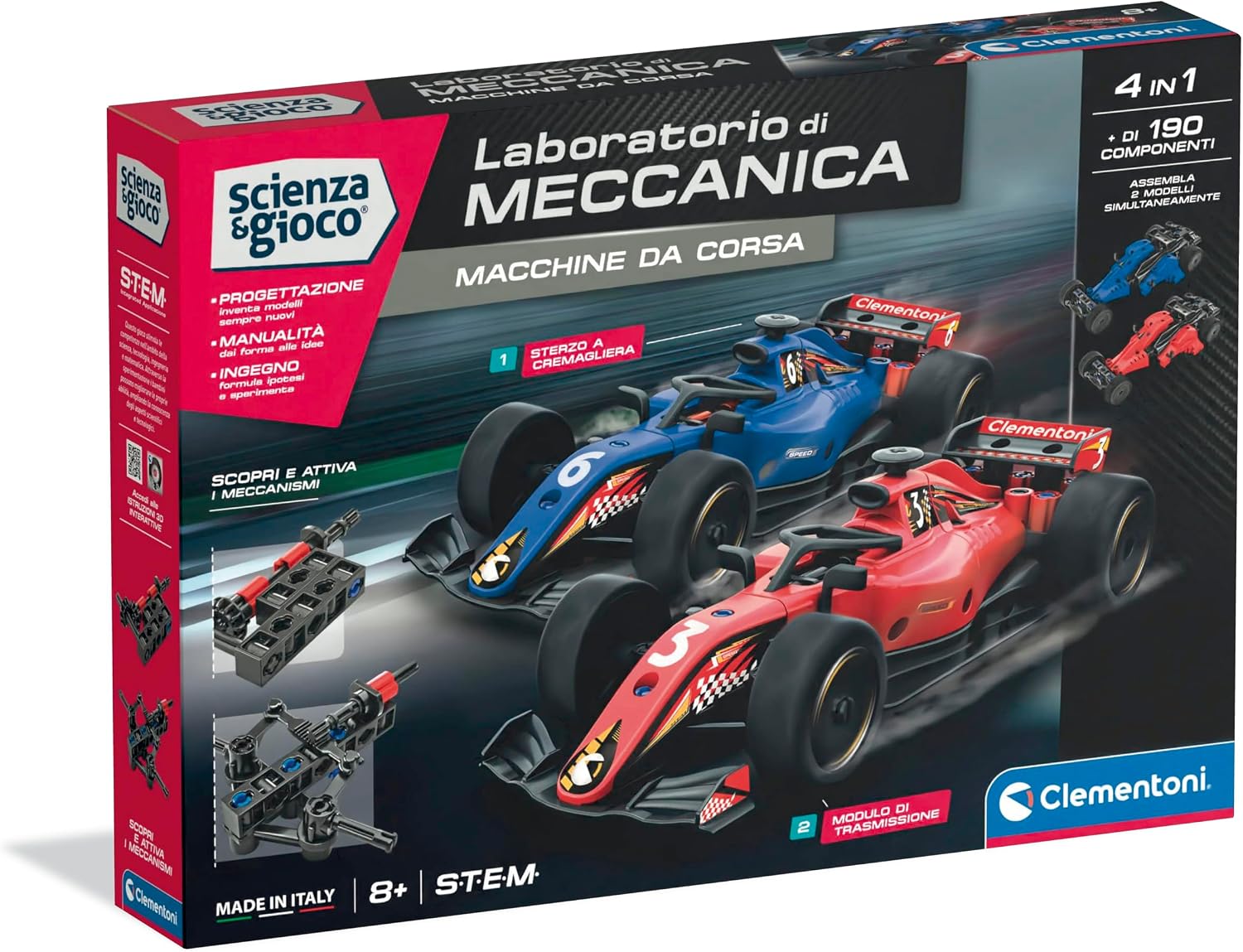 Detalle de Clementoni Scienza e Gioco 19429 meccanica 2 in 1