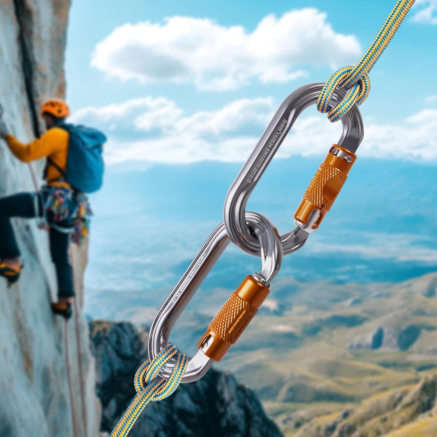 Thumbnail 6 de Mosquetón de Bloqueo para Escalada