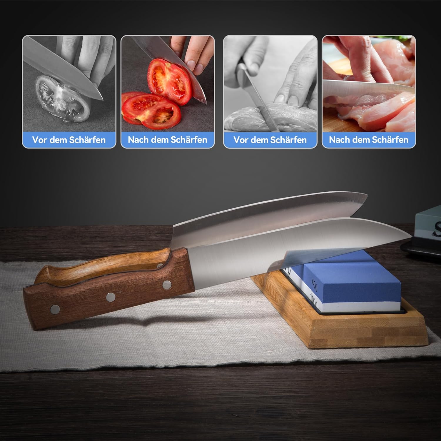 Thumbnail 6 de S SATC Premium Schleifstein Set 400–8000 Körnung