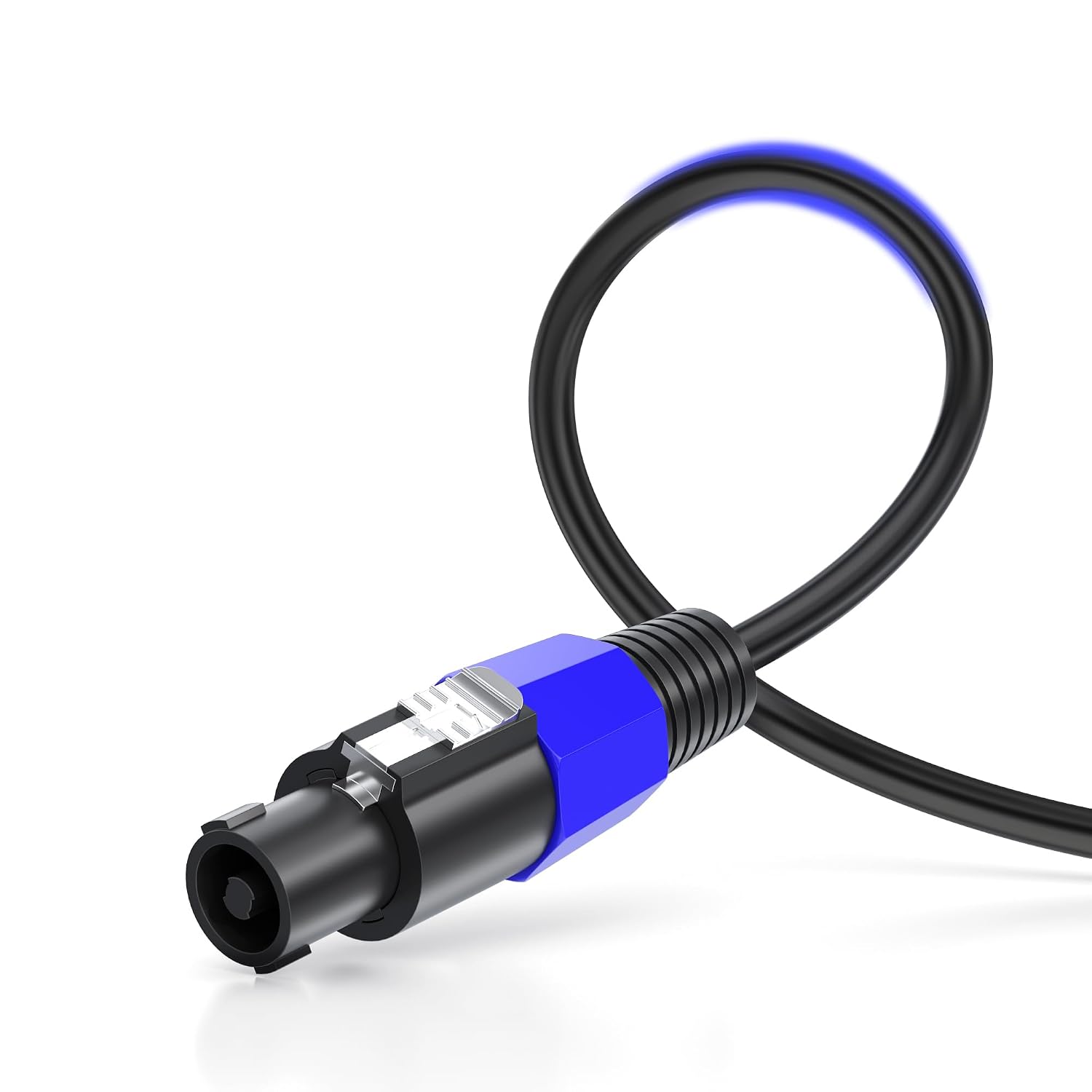 Thumbnail 4 de Jumwa 2pack 7M Speakon to 1/4" TS Speaker Cables for Audio Amplifier – 15AWG, NL4FC to 6.35mm, Heavy Duty (M-M)