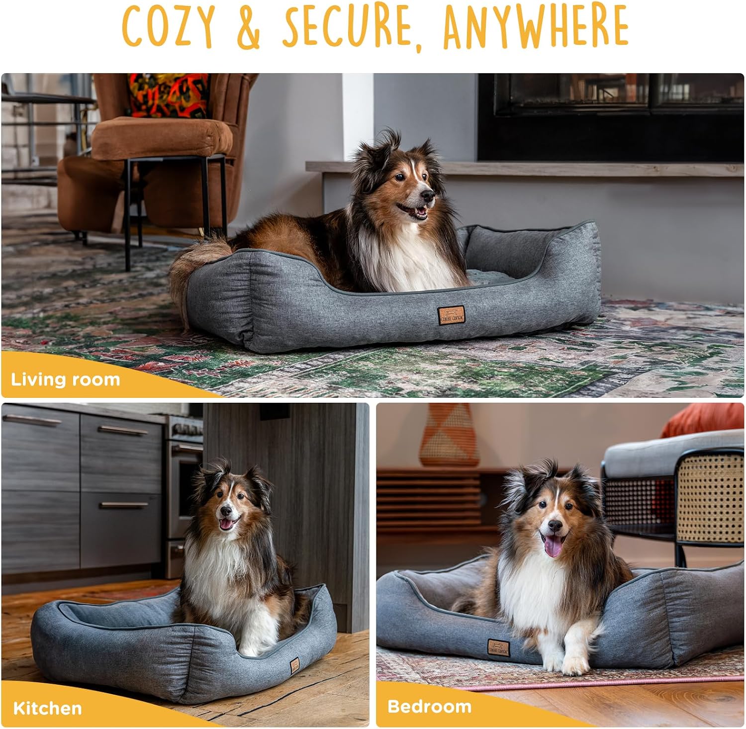Thumbnail 6 de CANINE CANYON Dog Bed, 31.5-Inch