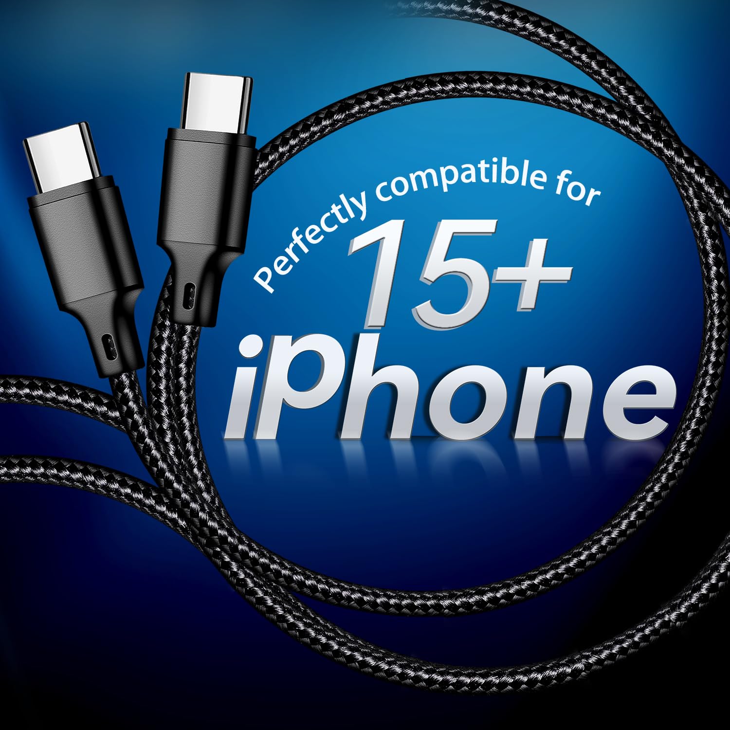 Thumbnail 5 de USB C to USB C Charger Cable 5-Pack, 10ft