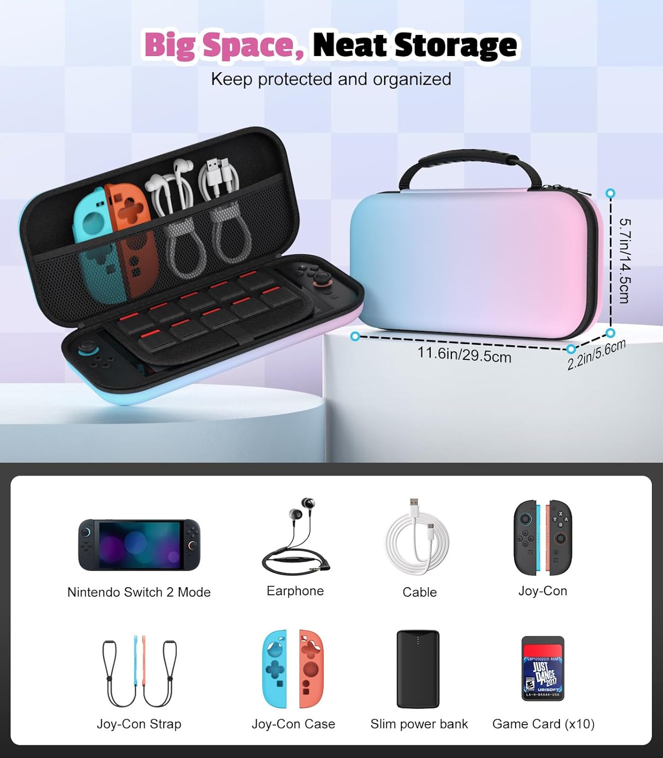 Thumbnail 3 de MoKo Carrying Case 10 cartridges