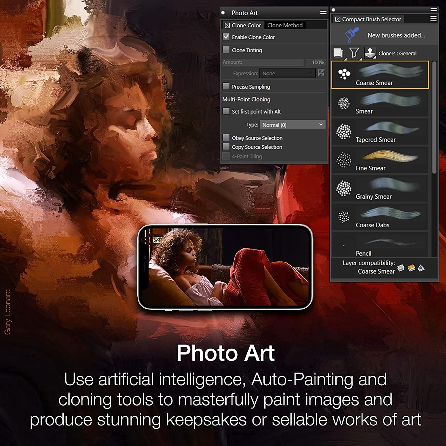 Detalle de Corel Painter 2023 Standard – Digitales Malen und Illustration