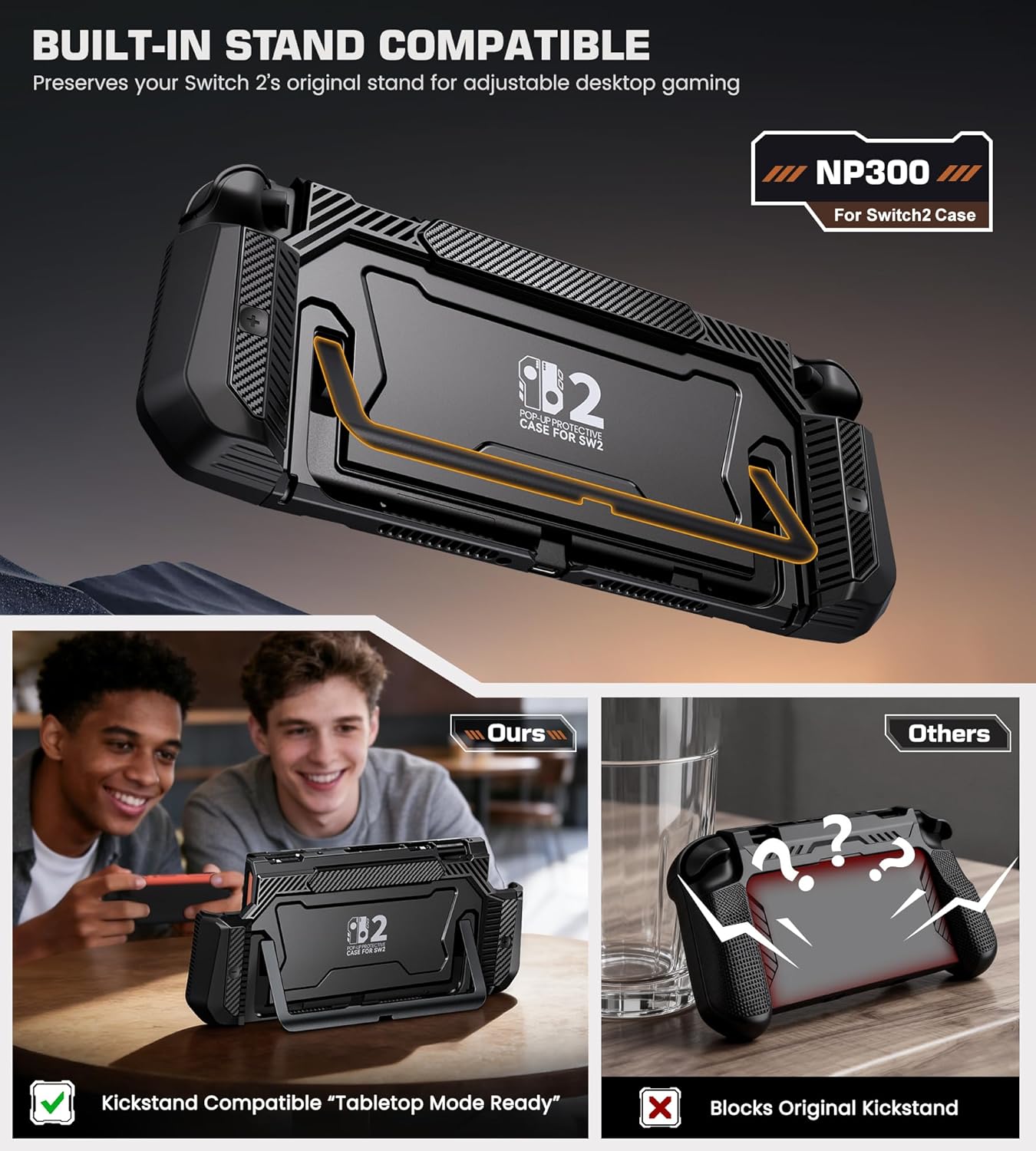 Thumbnail 3 de NinABXY Dockable Case for Nintendo Switch 2 with Exclusive Pop-up Joy-Con Release