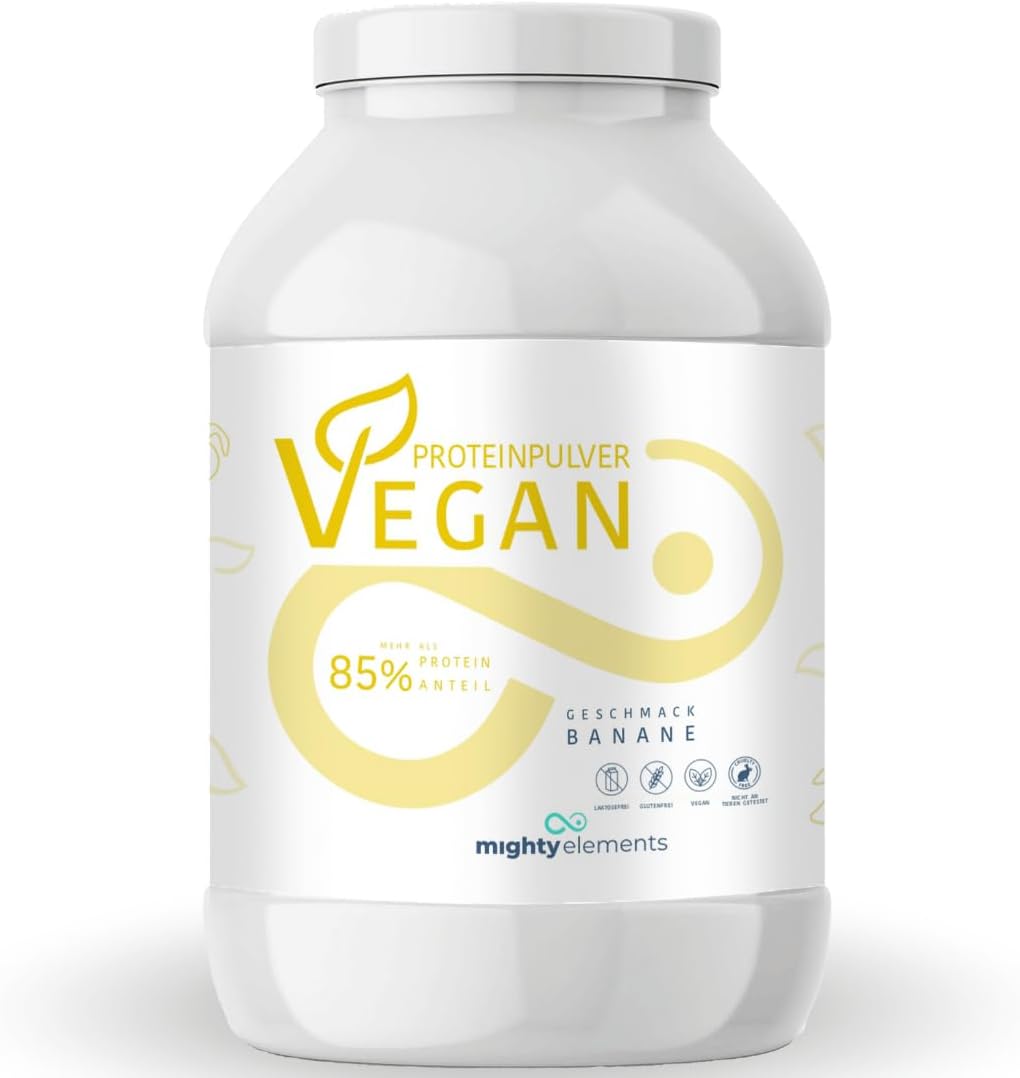 Thumbnail 6 de Mighty Elements veganes Protein Mango & Maracuja (1 kg) – 83% pflanzliches Eiweiß, glutenfrei & laktosefrei