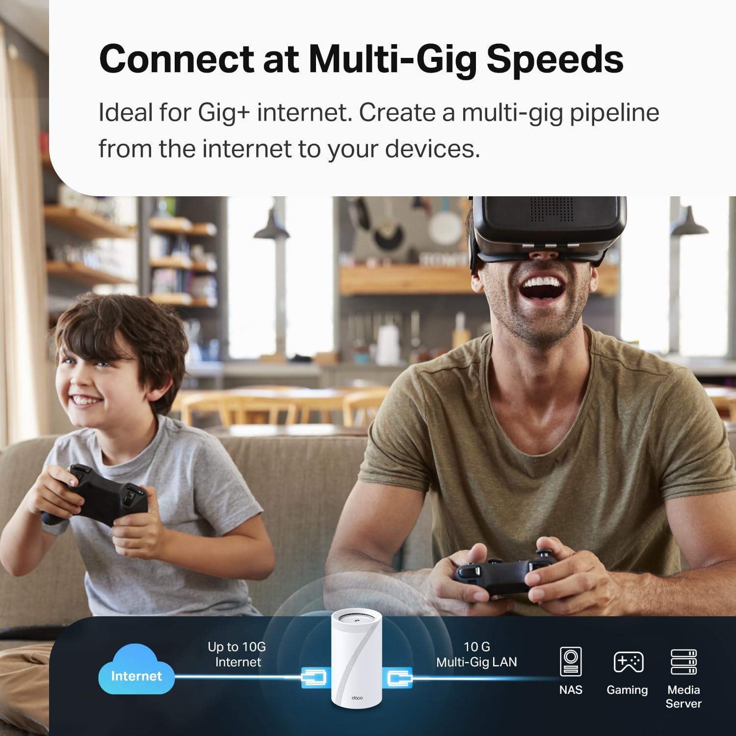 Thumbnail 6 de TP-Link Deco 7 Elite BE95 WiFi 7 33Gbps Mesh System