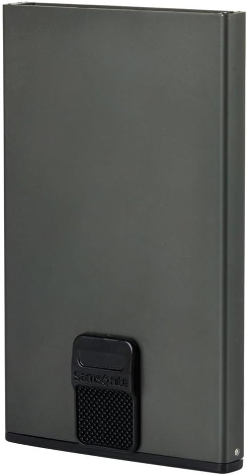 Thumbnail 6 de Samsonite ALU FIT SLG Custodia per schede, 10,2 cm, rosso – protezione RFID/NFC e design slim