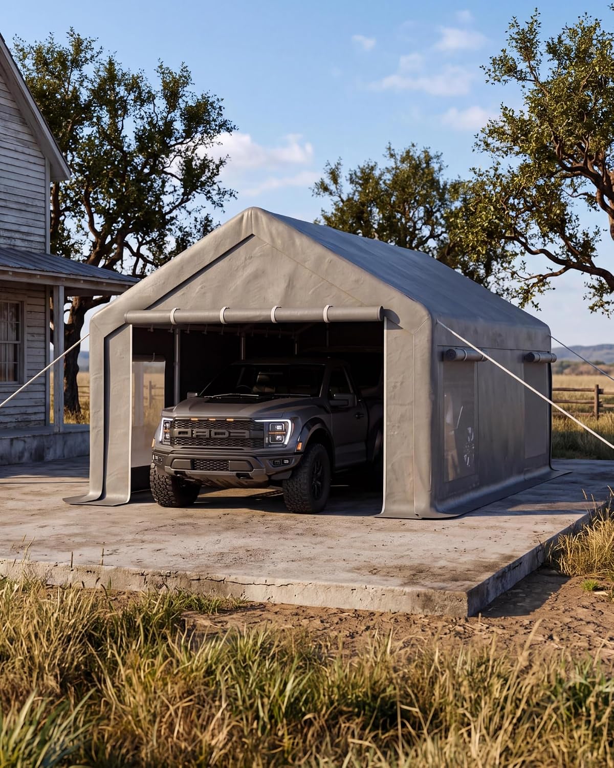 Detalle de GarveeLife Portable Carport 12 x 20 Ft