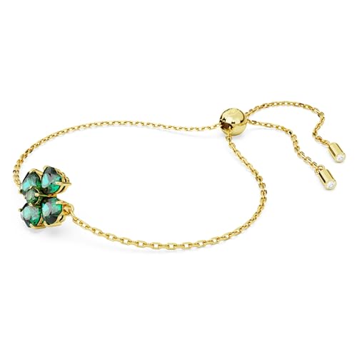 Detalle 2 de Swarovski Pulsera Idyllia trébol verde