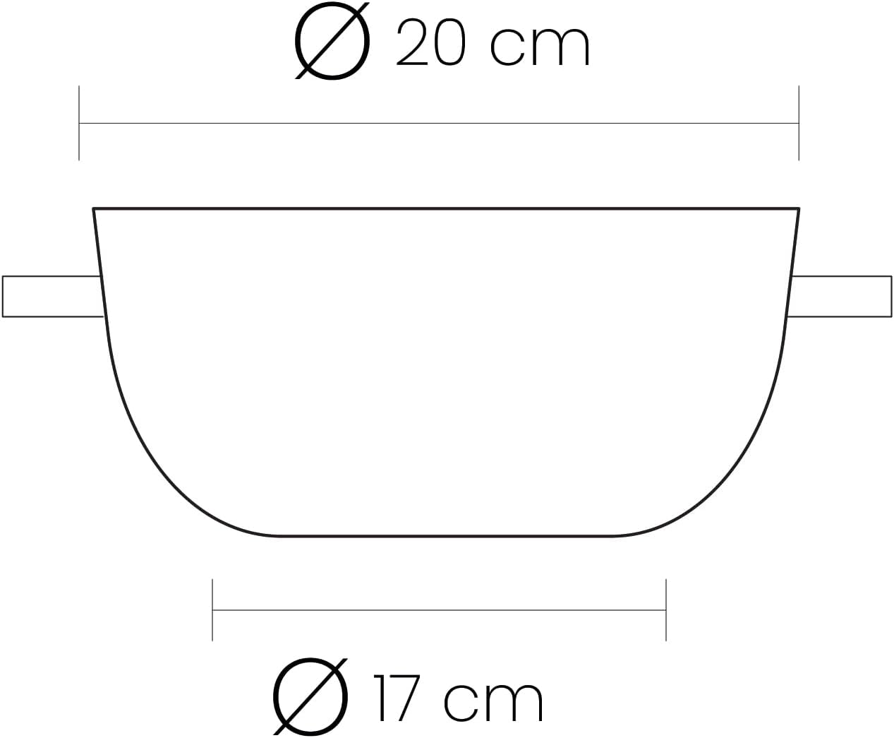 Thumbnail 2 de IBILI Triply Natural rondel 20 cm ze stali nierdzewnej, na indukcję, z pokrywką
