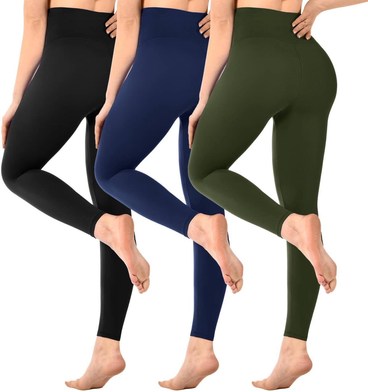 Thumbnail 5 de SINOPHANT 3er Pack Leggings Damen High Waist, blickdicht 🧘♀