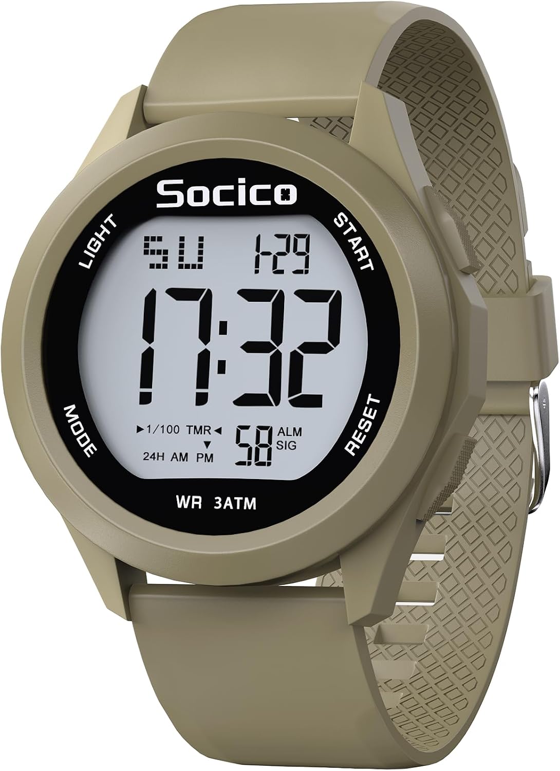 Detalle de SOCICO Montre Numérique Sport Militairé