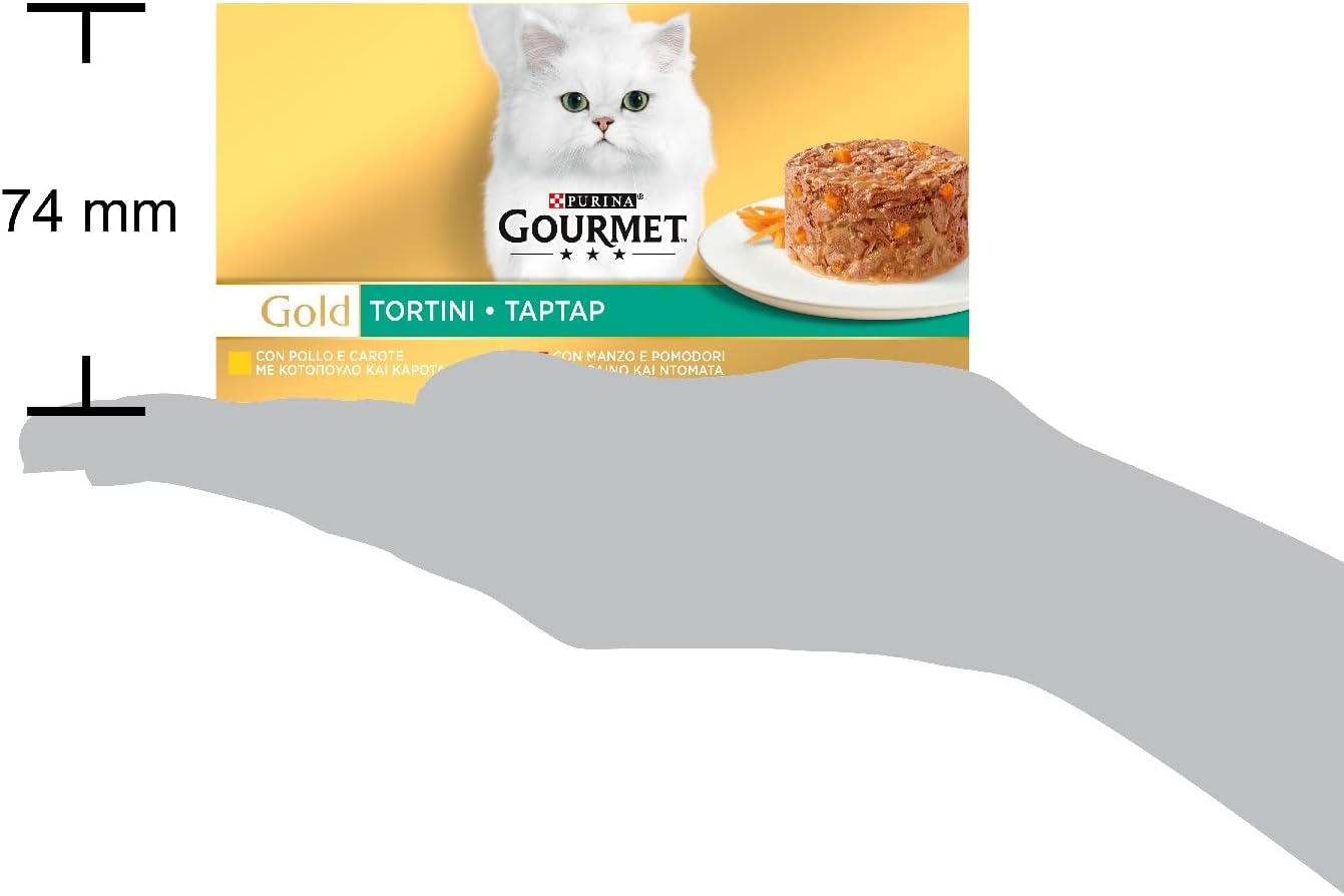Detalle 2 de GOURMET GOLD Tortini 48 lattine 🍖
