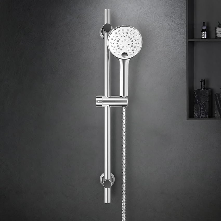 Thumbnail 1 de Görbach HBD12CP Barra de ducha 70 cm con deslizador 🚿