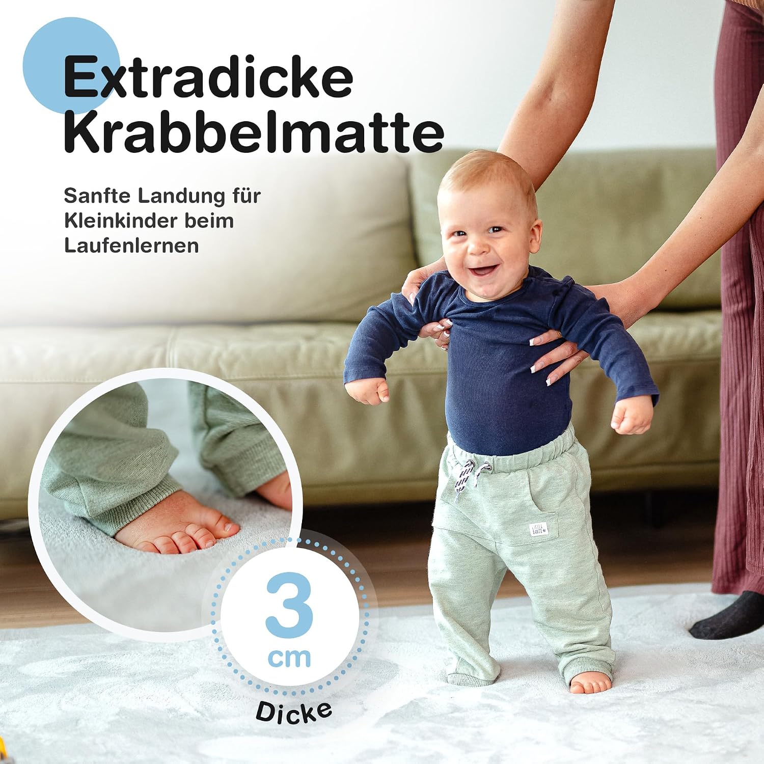 Detalle 2 de BabybeFun Laufstall faltbar Parent