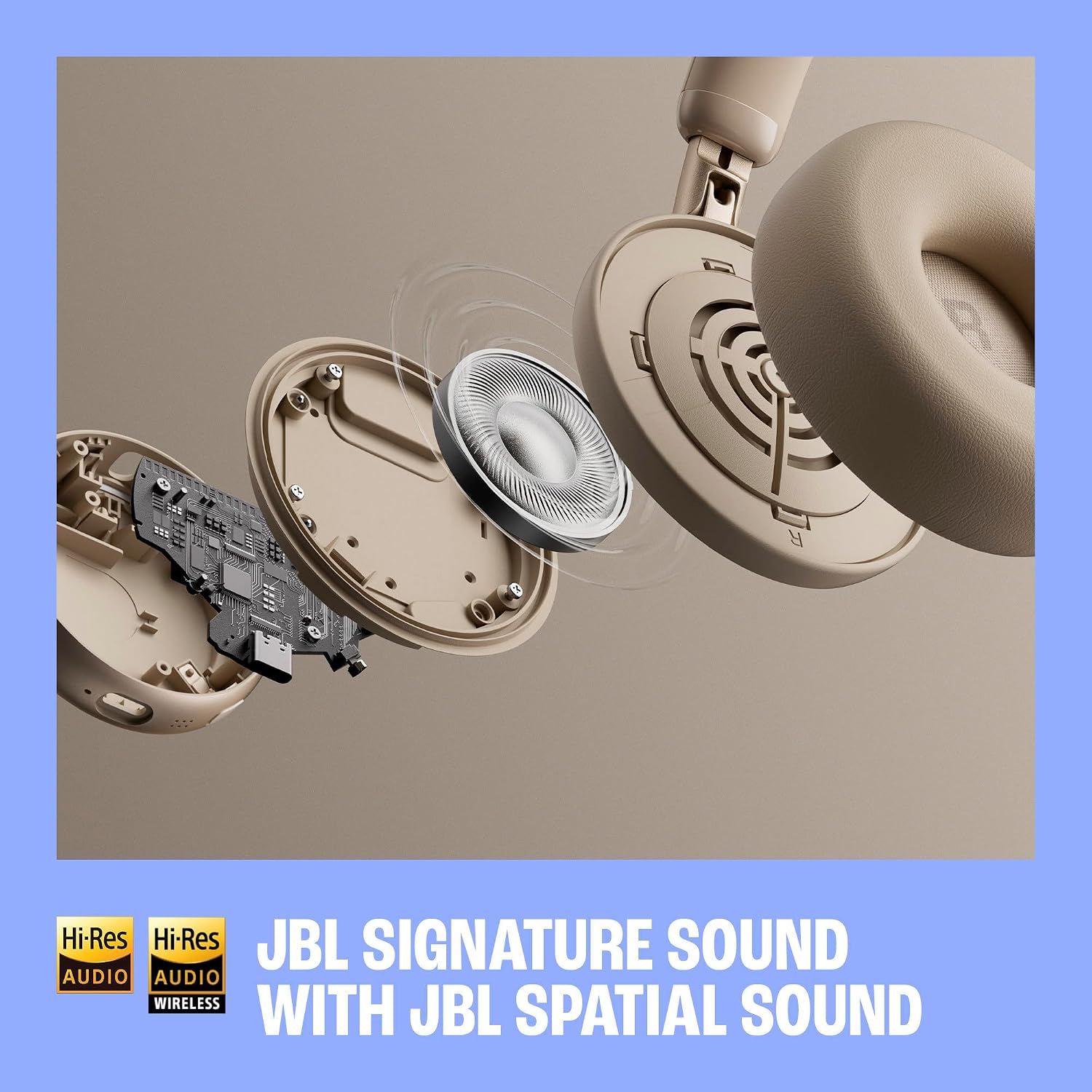 Thumbnail 6 de JBL on-ear headphones, Live 680NC