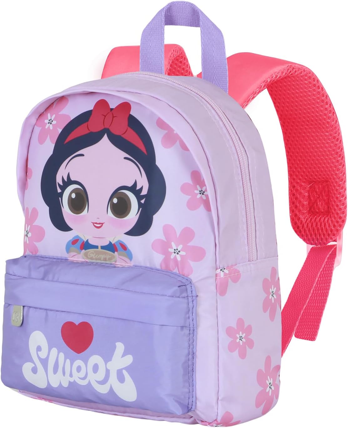 Detalle de Zainetto prescolare Disney Joy leggero con tasca frontale e schienale imbottito traspirante