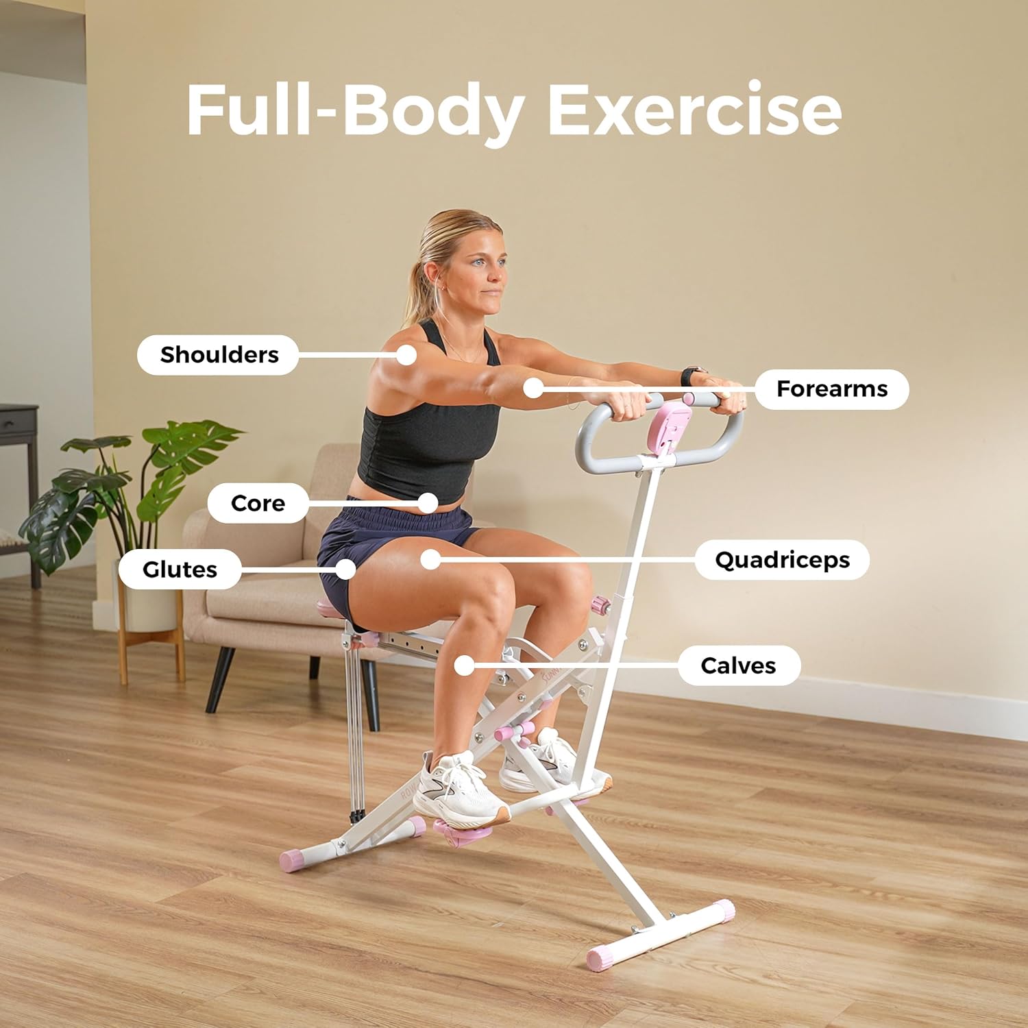 Thumbnail 1 de Sunny Health & Fitness Row-N-Ride Squat Assist Trainer review