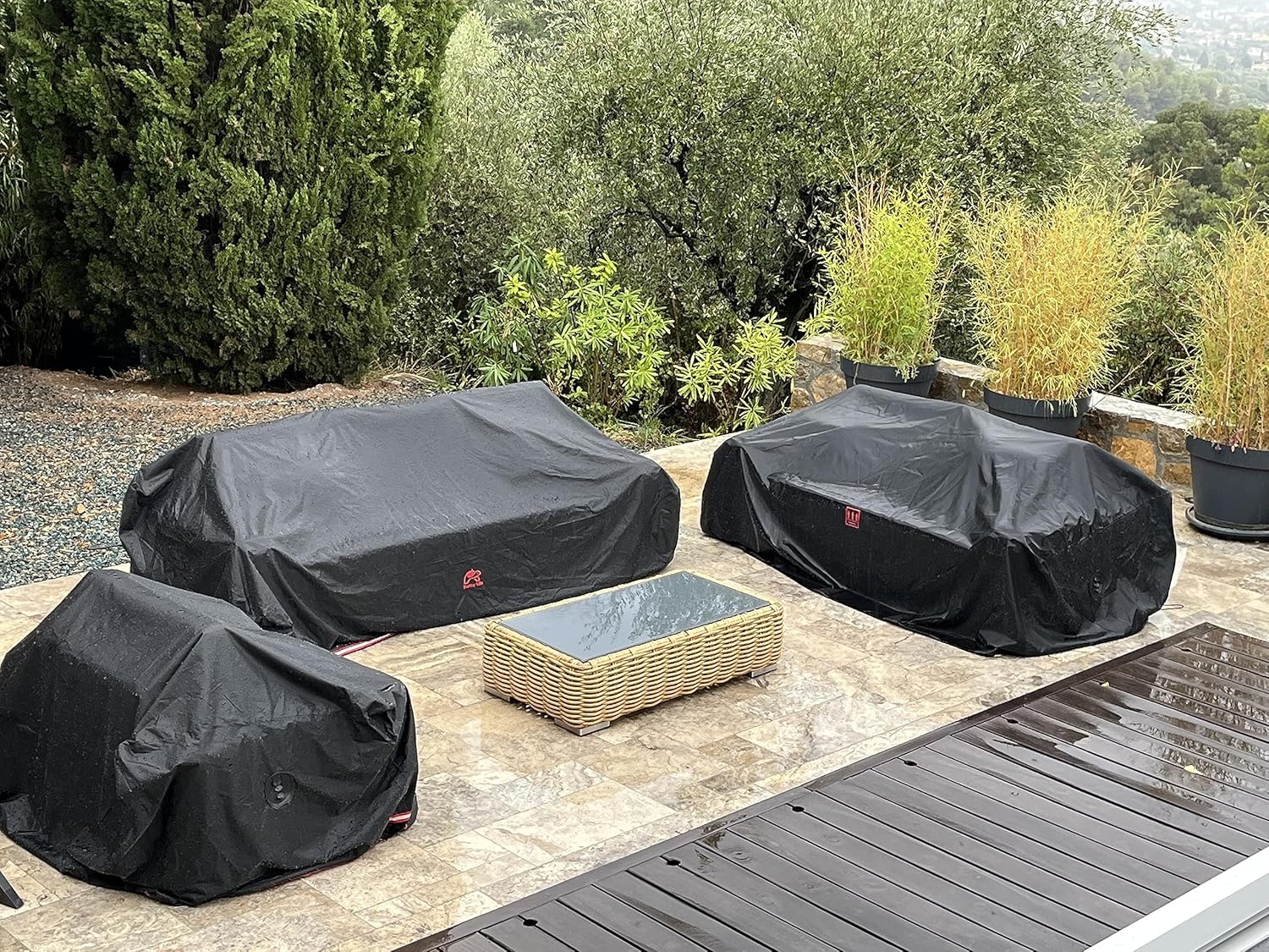 Detalle 2 de Turtle Life Sofabezug Garten 236 x 102 x 89 cm