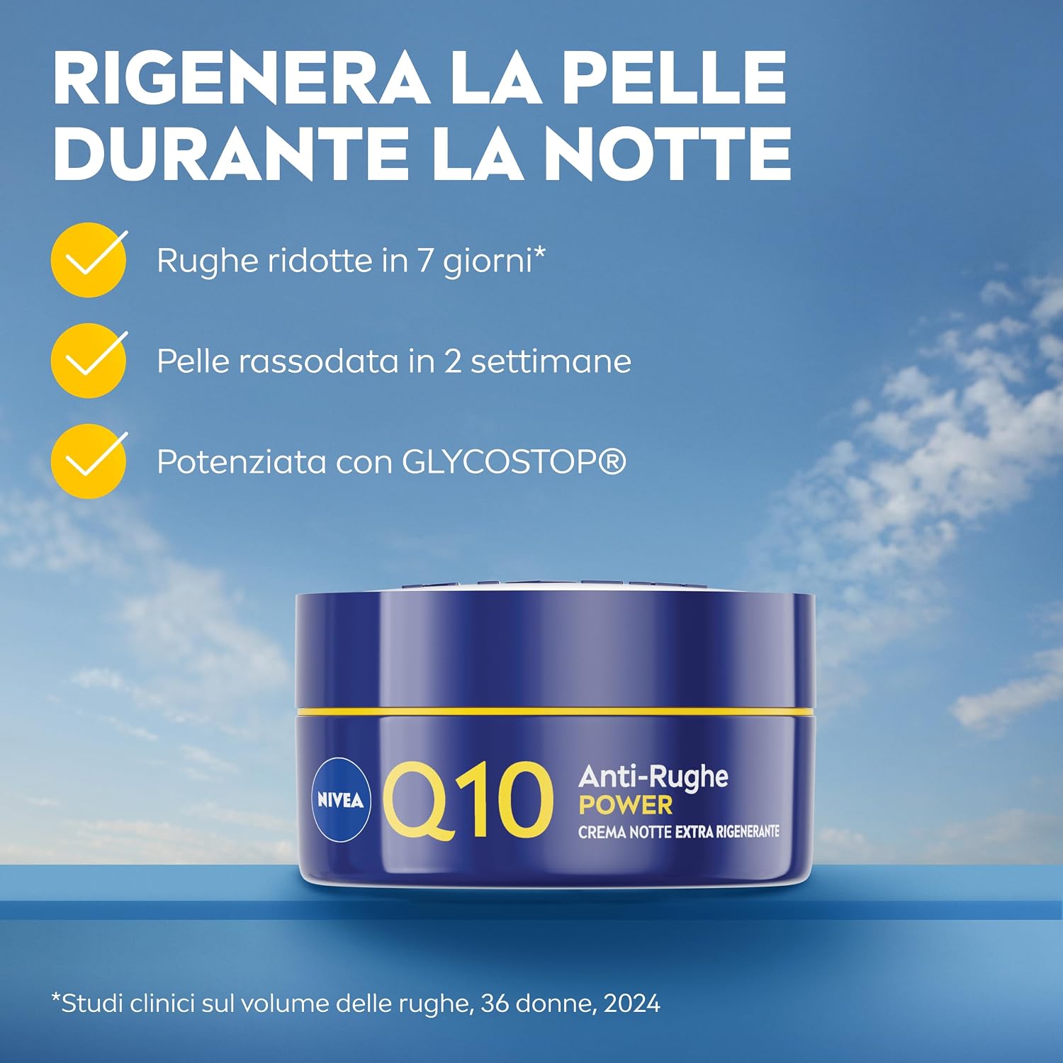 Detalle de NIVEA Q10 Anti-Rughe Power Crema Notte Extra Rigenerante 50 ml
