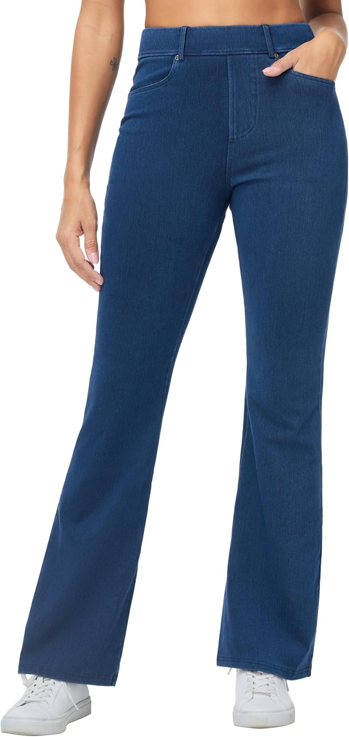 Thumbnail 6 de THE GYM PEOPLE Women's Flare Jeans, Stretchy Wide-Leg Denim with Pockets