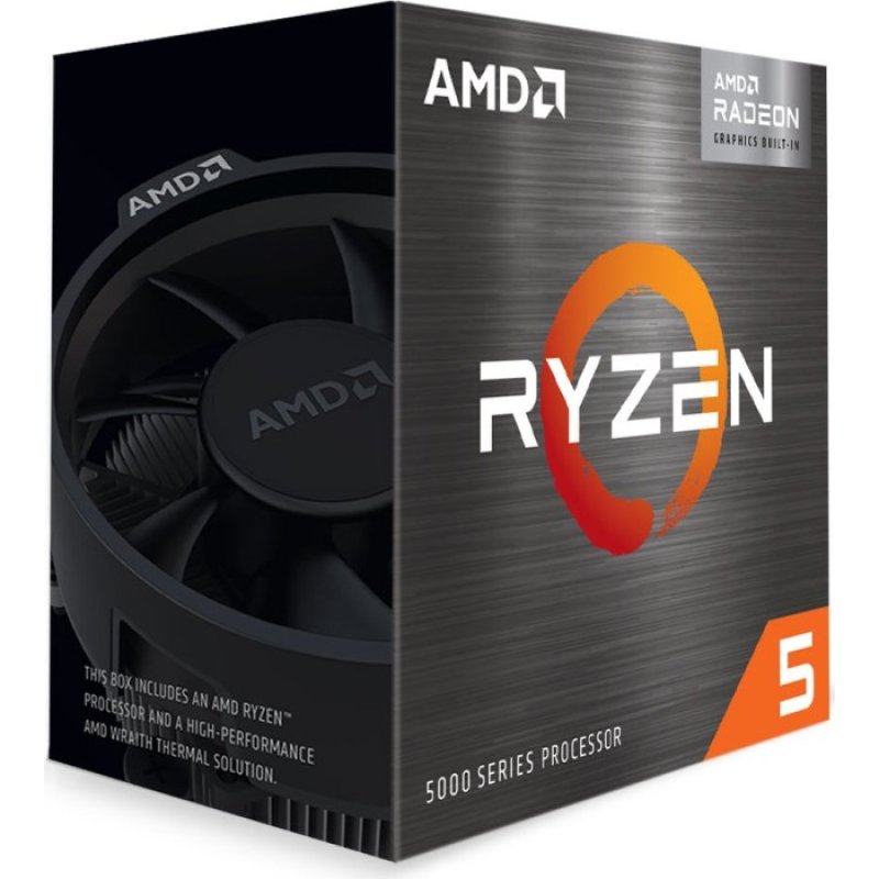 Detalle de AMD Ryzen 5 5500GT 3.6/4.4GHz Box: 6 núcleos para juego y multimedia