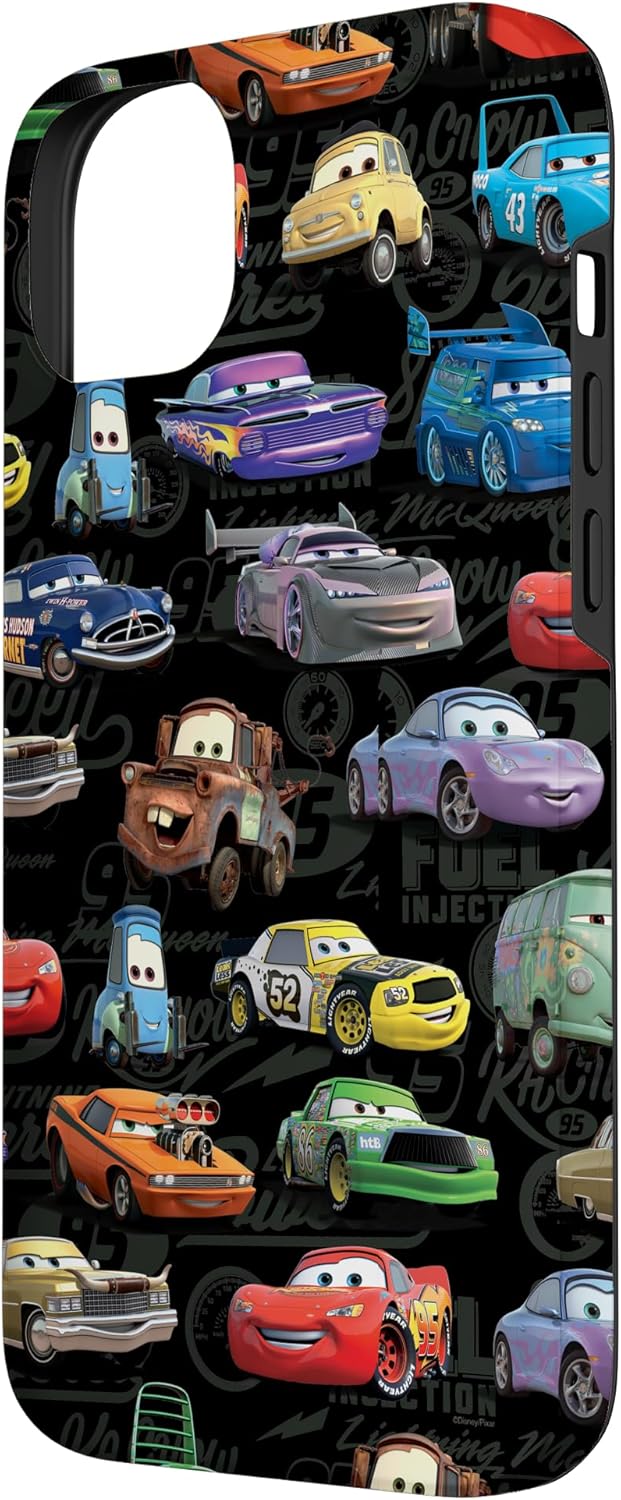 Thumbnail 1 de Disney Pixar Cars : Coque imprimée pour iPhone 14 Plus – Motif Cars