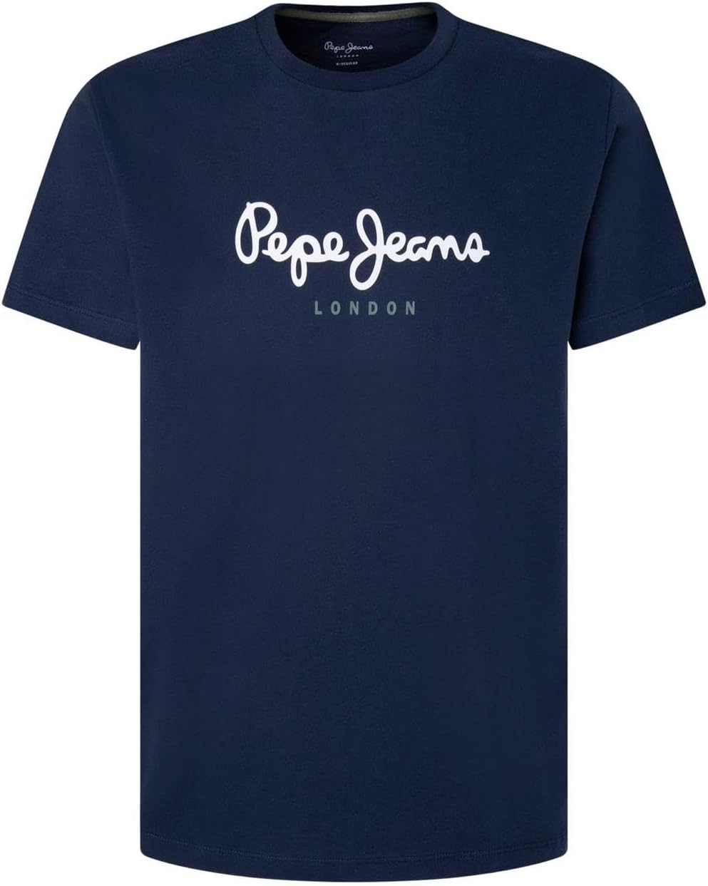 Detalle de Pepe-jeans: camiseta regular fit de manga corta con maxi logo de Pepe Jeans
