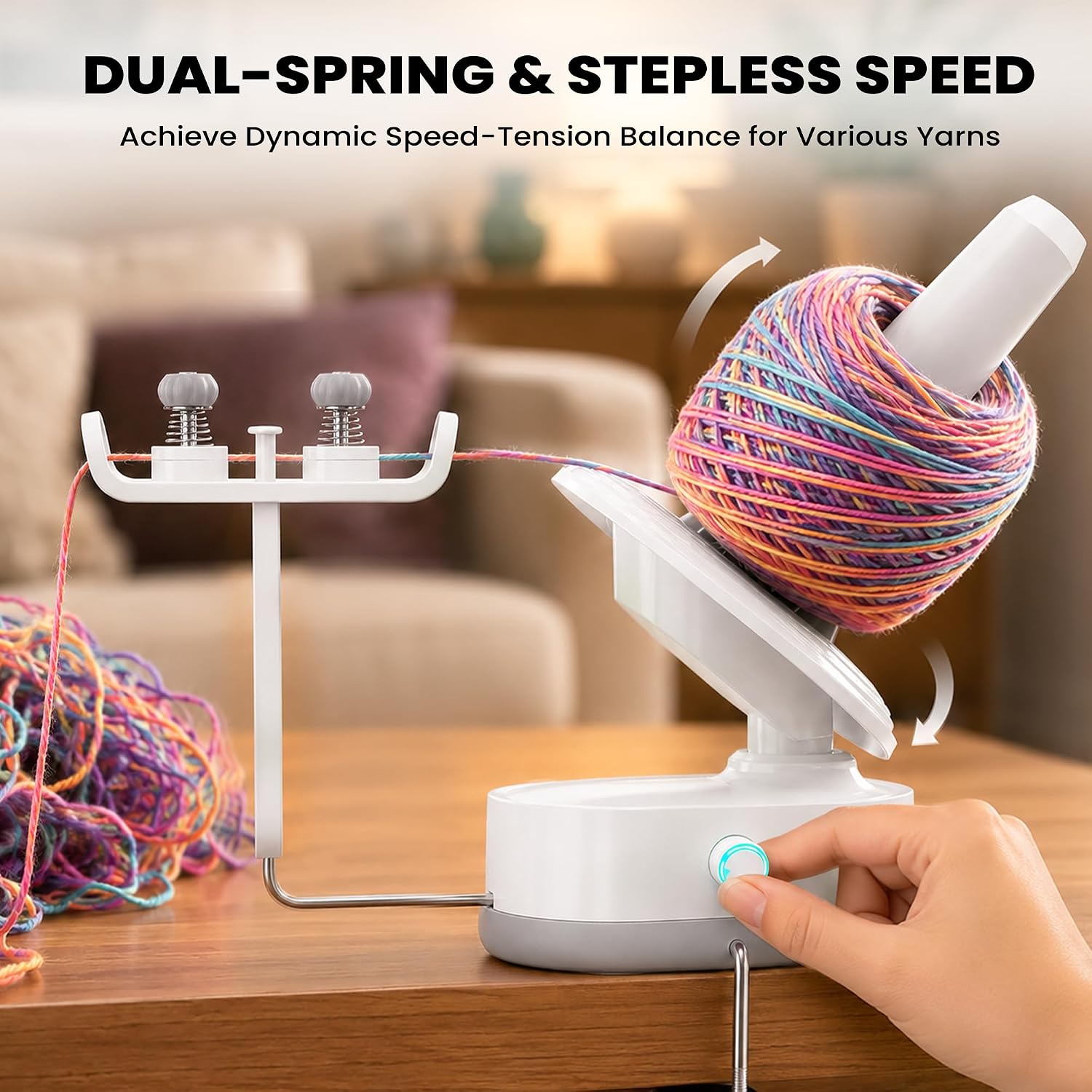Detalle 1 de Electric Yarn Winder, 1800mAh Battery