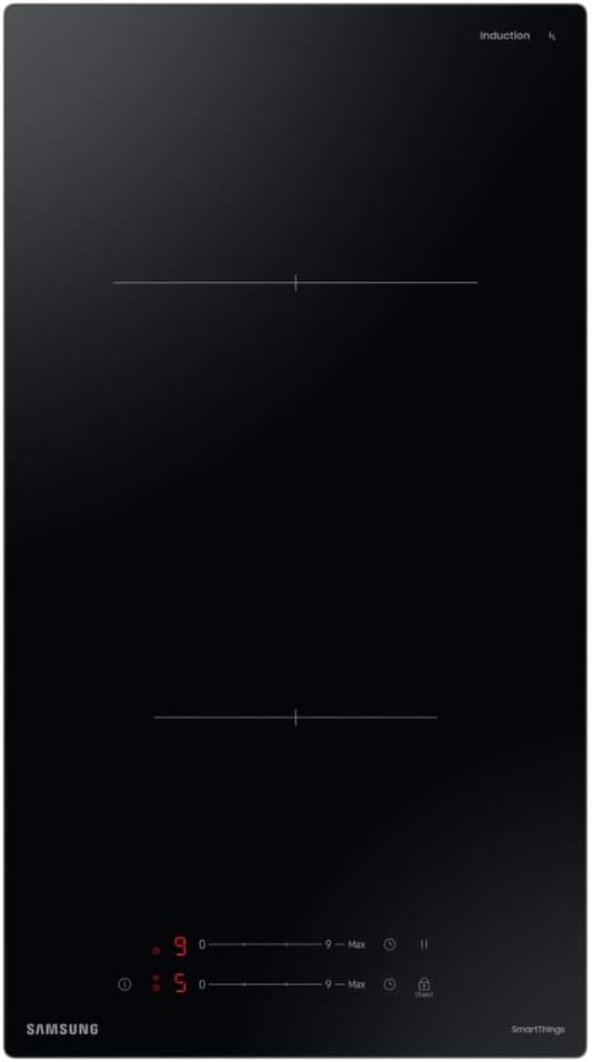 Detalle de Samsung Plaque de cuisson à induction AI 2 zones NZ32BG2005FKU1 avec WiFi SmartThings et Power Boost