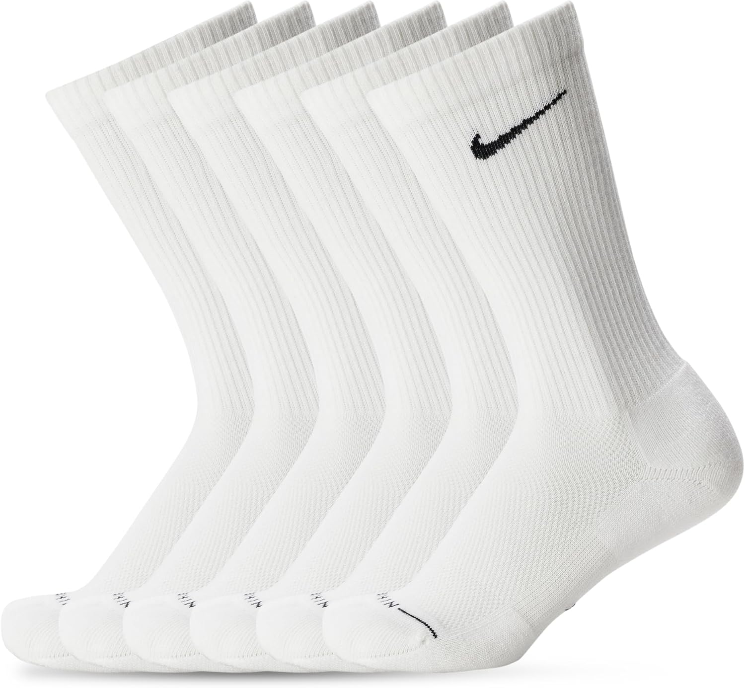 Detalle de Nike Everyday Plus Crew (6 Pairs) Multi-Color, Large