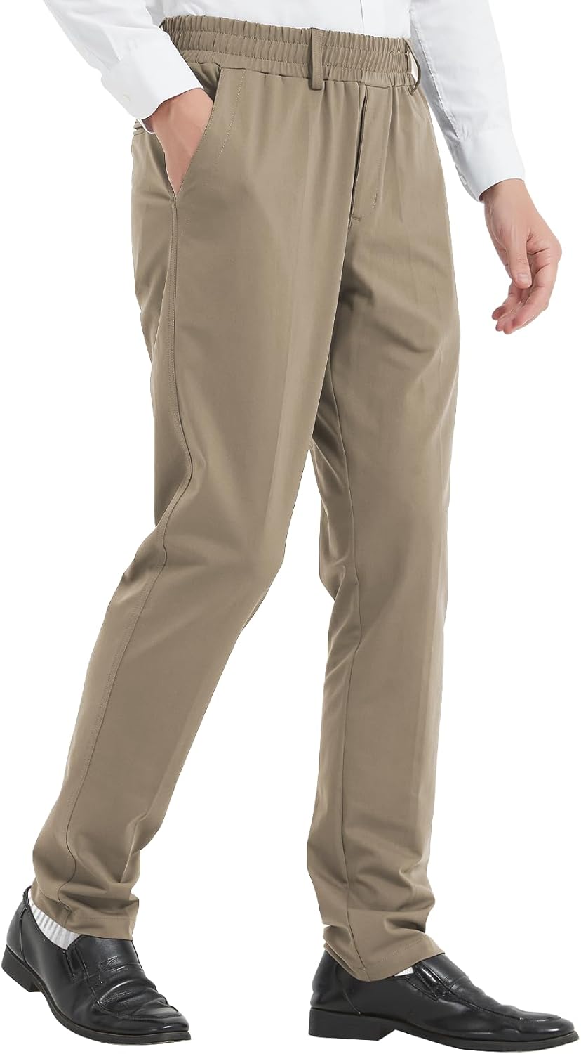 Thumbnail 6 de LETAOTAO Mens Elastic Waist Pants for Seniors with Magnetic Closures