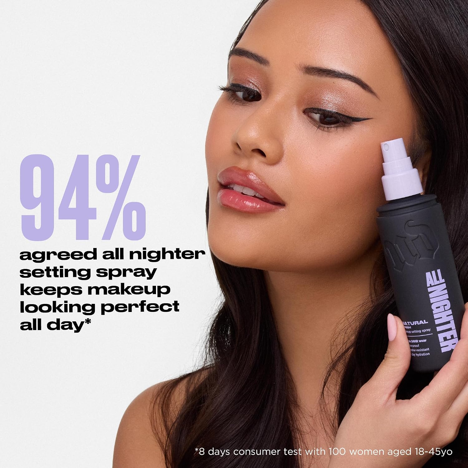 Thumbnail 6 de Urban Decay All Nighter Waterproof Makeup Setting Spray (4 fl oz): Lock in Your Look