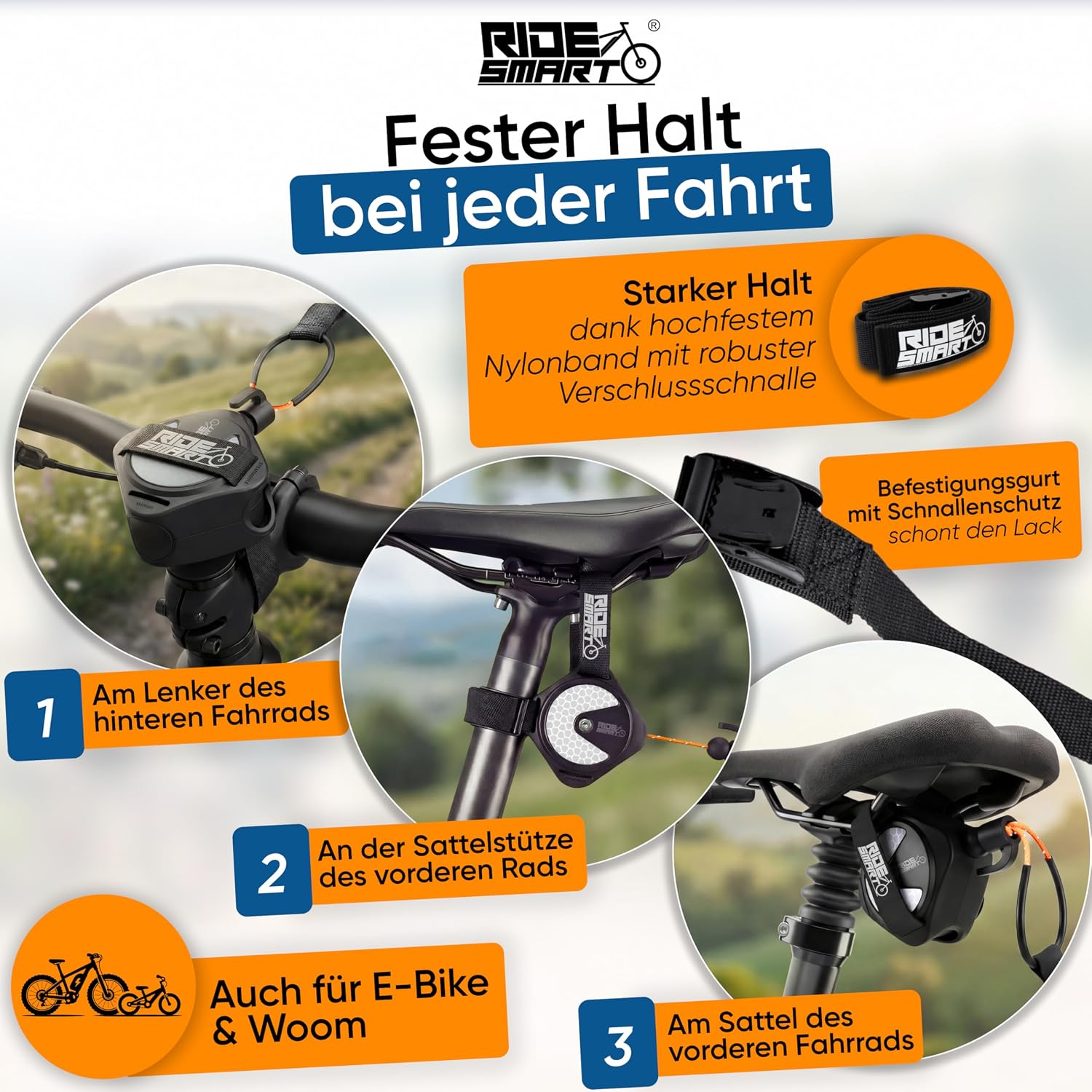 Thumbnail 4 de Abschleppseil Fahrrad Kinder – Sicheres Zugseil mit Reflektor für Familienabenteuer