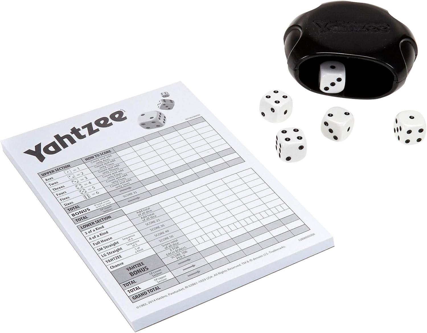 Detalle de Yahtzee Fast-Playing Dice Game by Hasbro Gaming