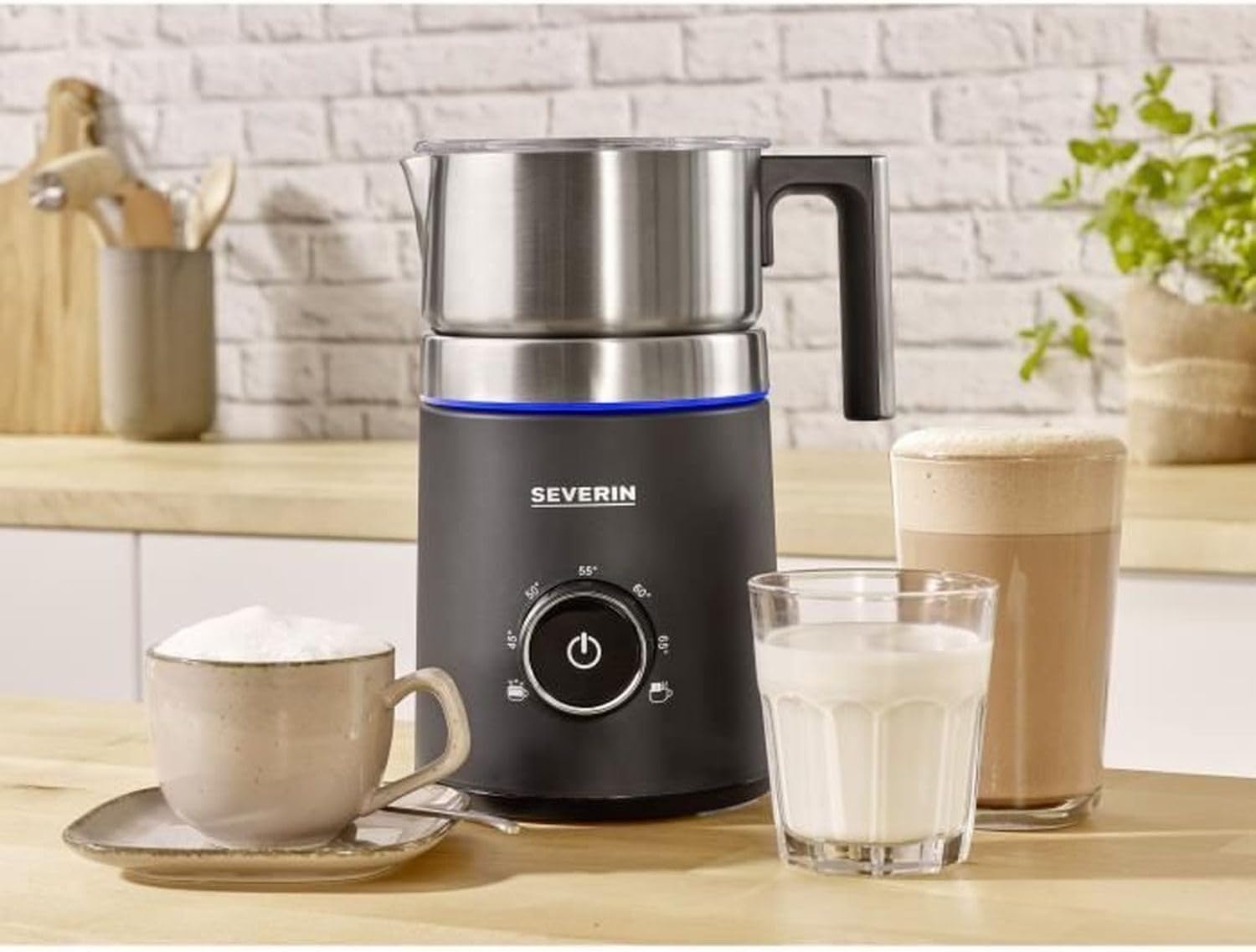 Thumbnail 1 de SEVERIN Montalatte Elettrico a Induzione SM 3586, 700 ml, 500 W con 3 programmi