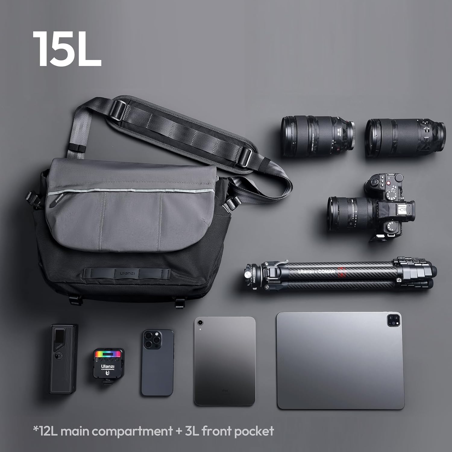 Detalle 2 de ULANZI Borsa per fotocamera 15 l