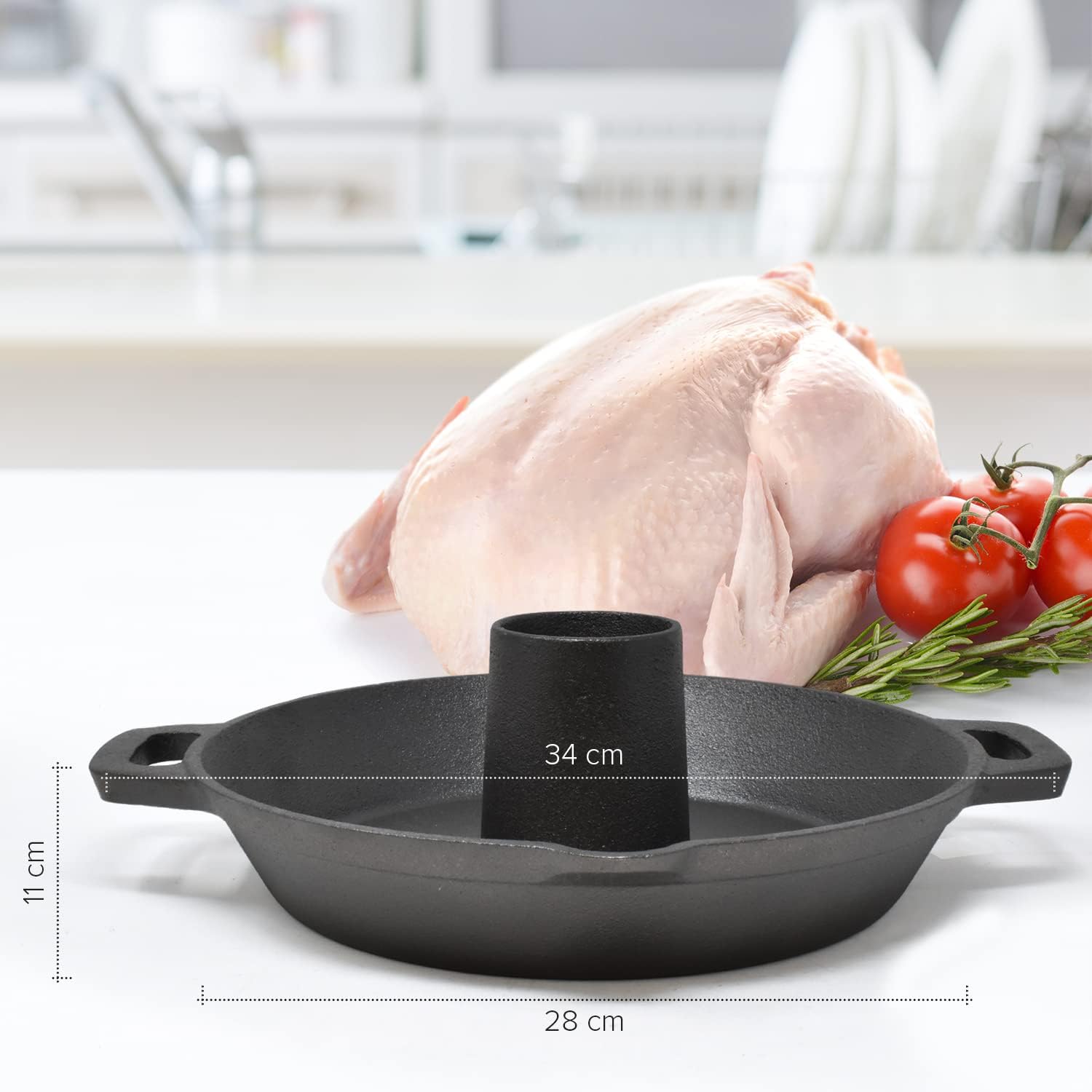 Thumbnail 2 de Joeji's Kitchen Supporto per Pollo alla Birra in ghisa 🍖