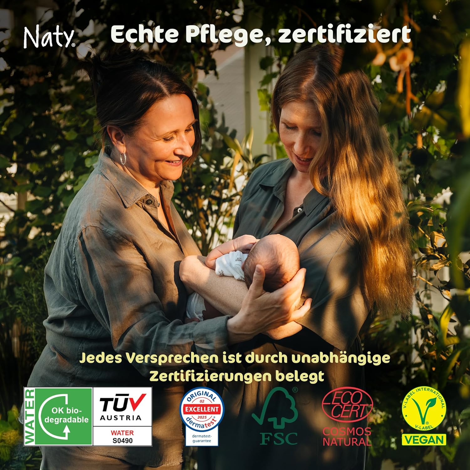 Thumbnail 5 de Naty Spülbare Baby Feuchttücher 672