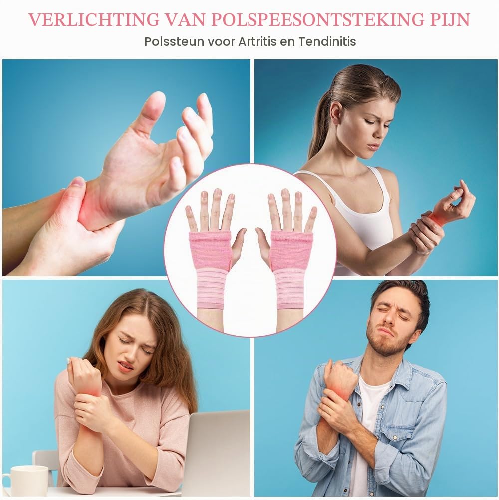 Detalle de ACWOO 3088690 polsbanden, elastisch en verstelbaar met compressieband