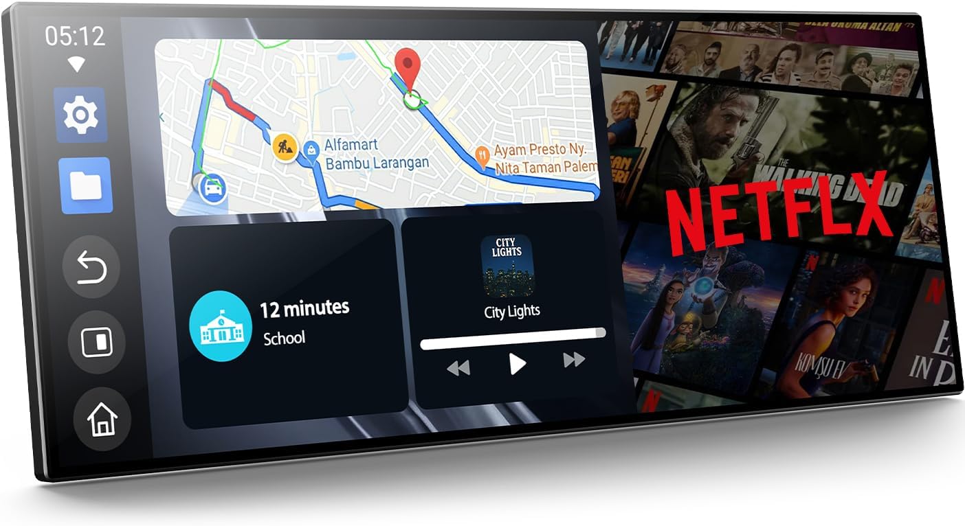 Detalle de LAMTTO CarPlay 10,25 pollici wireless